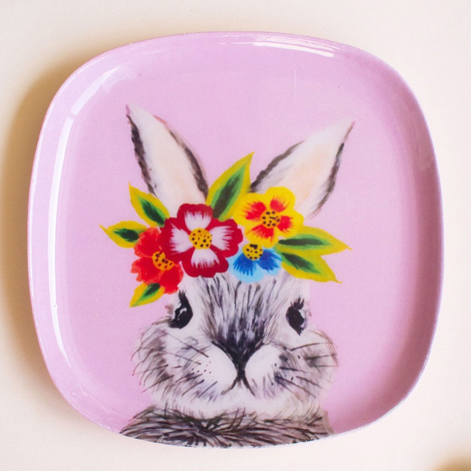 Rabbit Trinket Tray Set of 3
