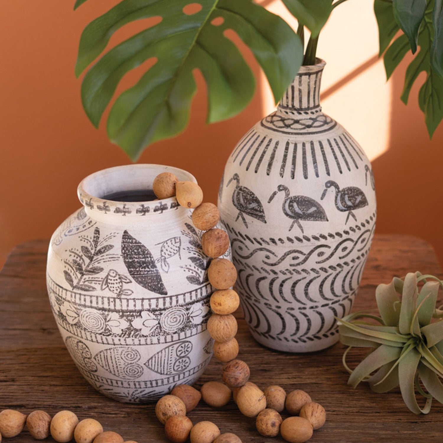 Birds Terracotta Pot