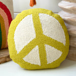 Groovy Peace Accent Pillow