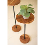 Acacia Accent Table Set of 2