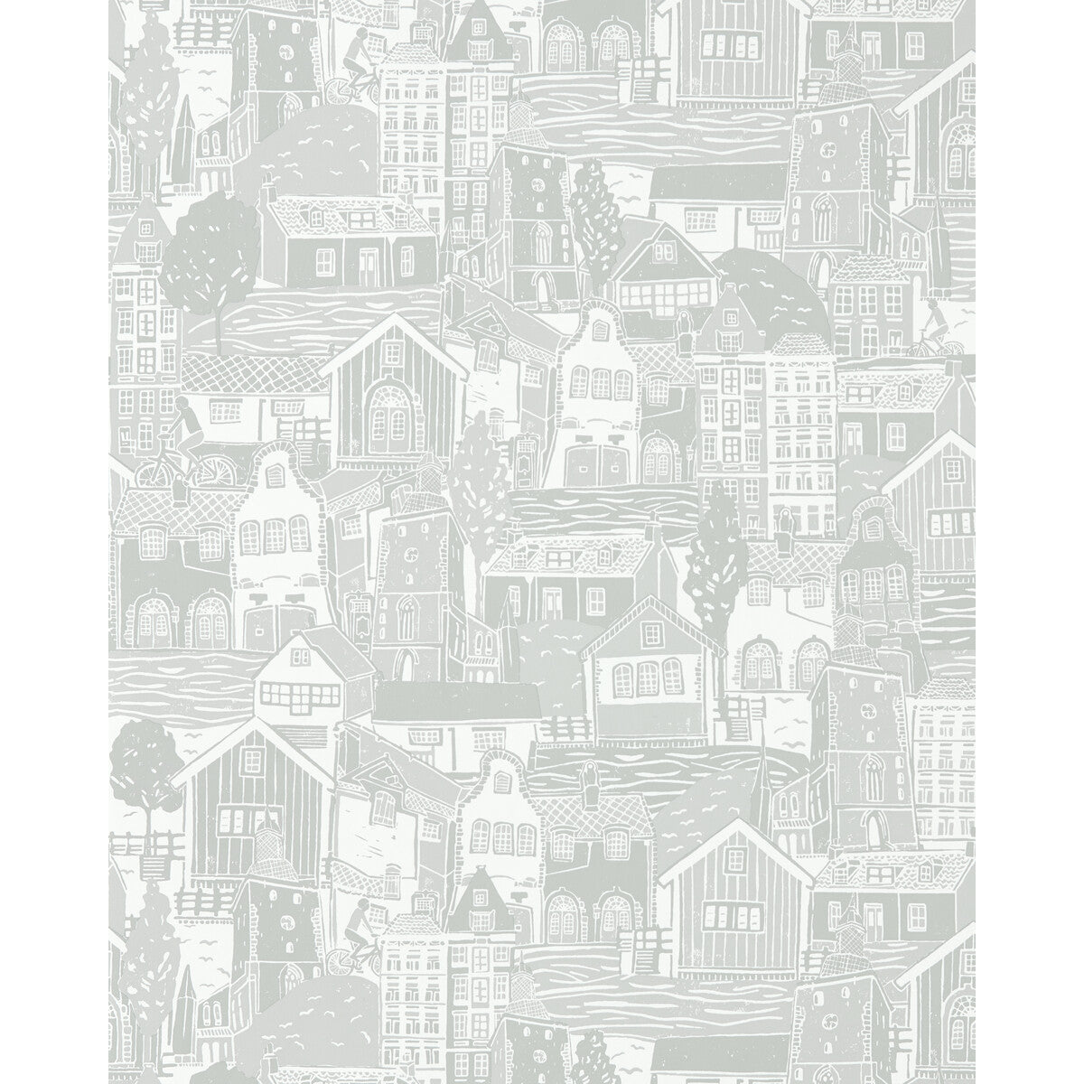 Scion x Kravet Stockholm Dove Wallpaper