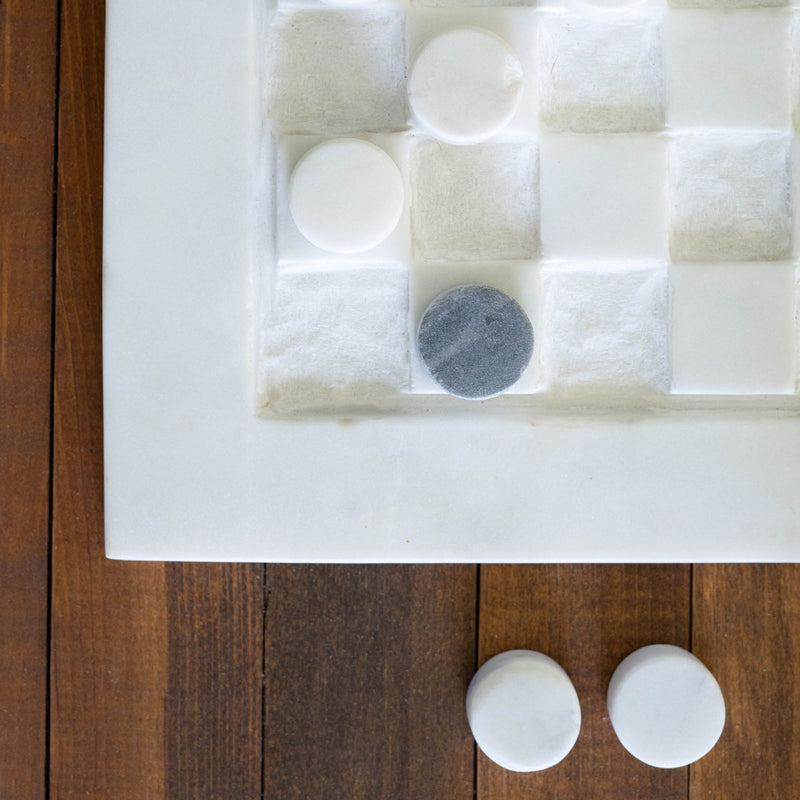Marble Checkers Game