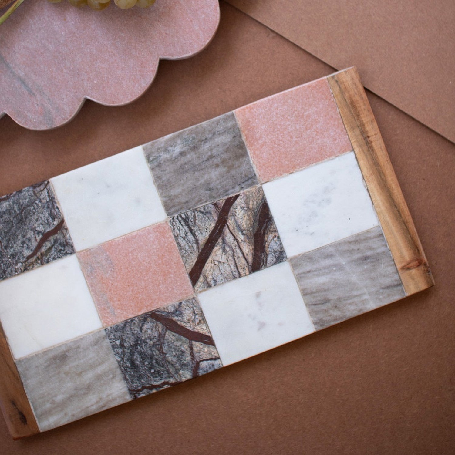 Checkered Serving Board