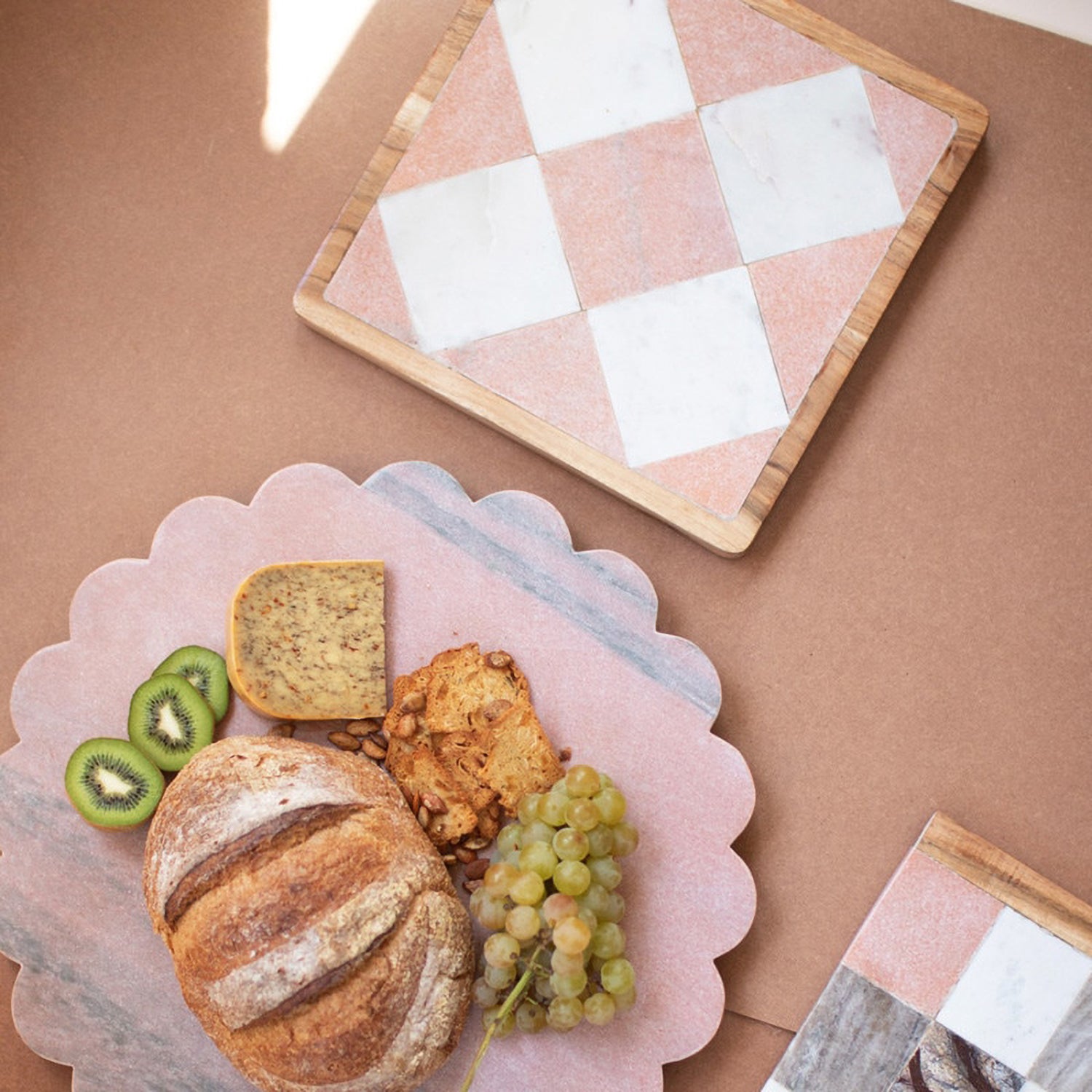 Rectangle  Checkered Serving Board