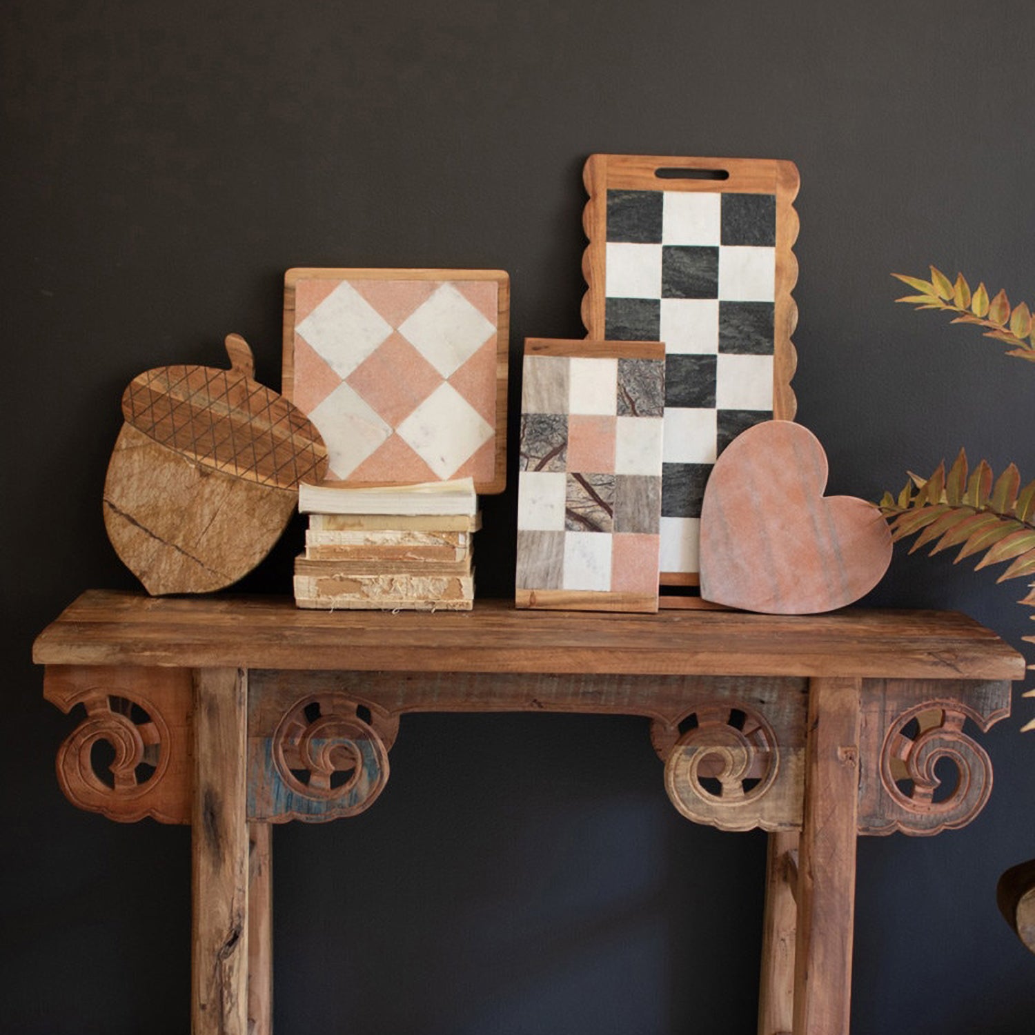 Rectangle  Checkered Serving Board