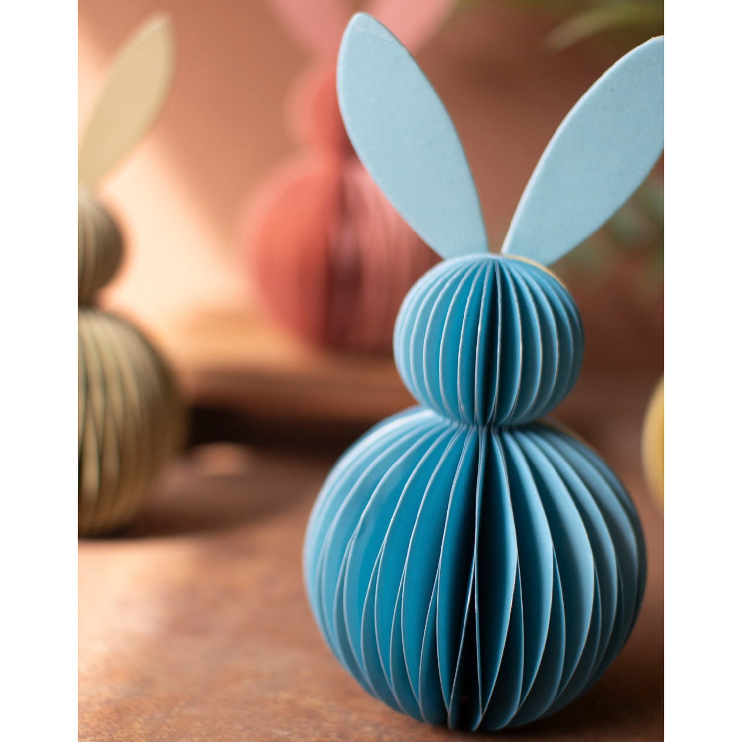 Paper Accordion Bunnie Set of 4