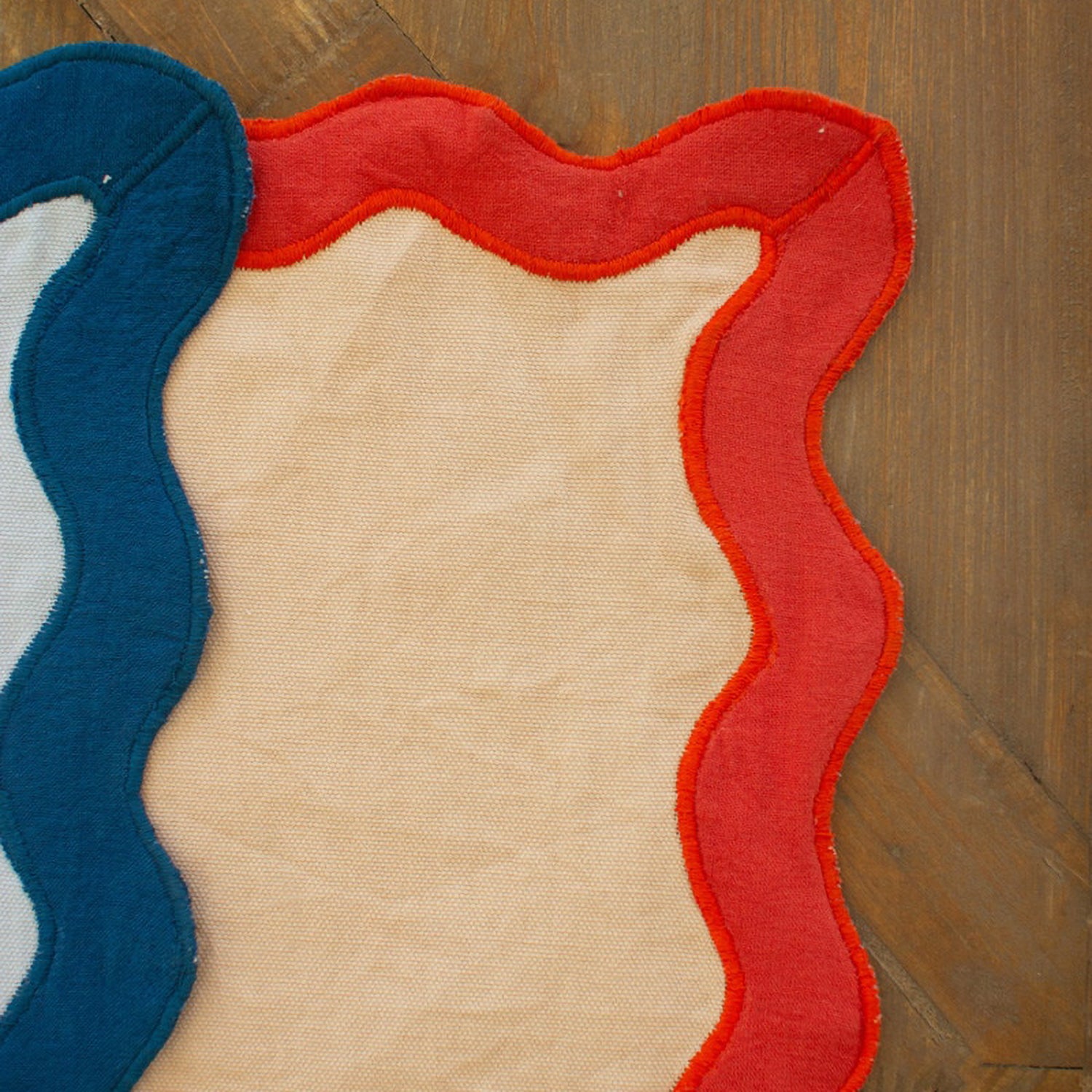 Reversible Cotton Table Runner Set of 3