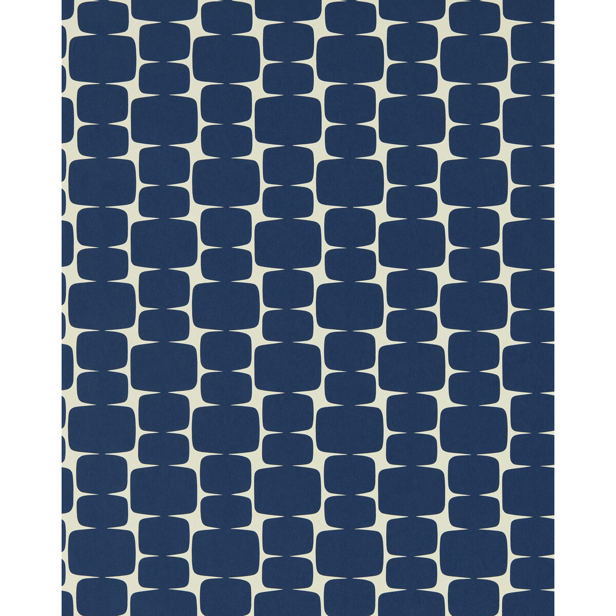 Scion x Kravet Little Lohko Indigo/Jasmine Wallpaper