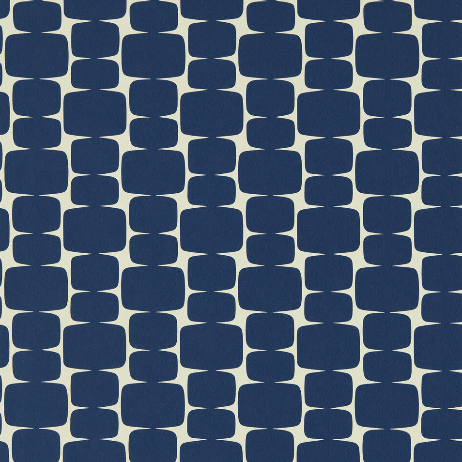 Scion x Kravet Little Lohko Indigo/Jasmine Wallpaper