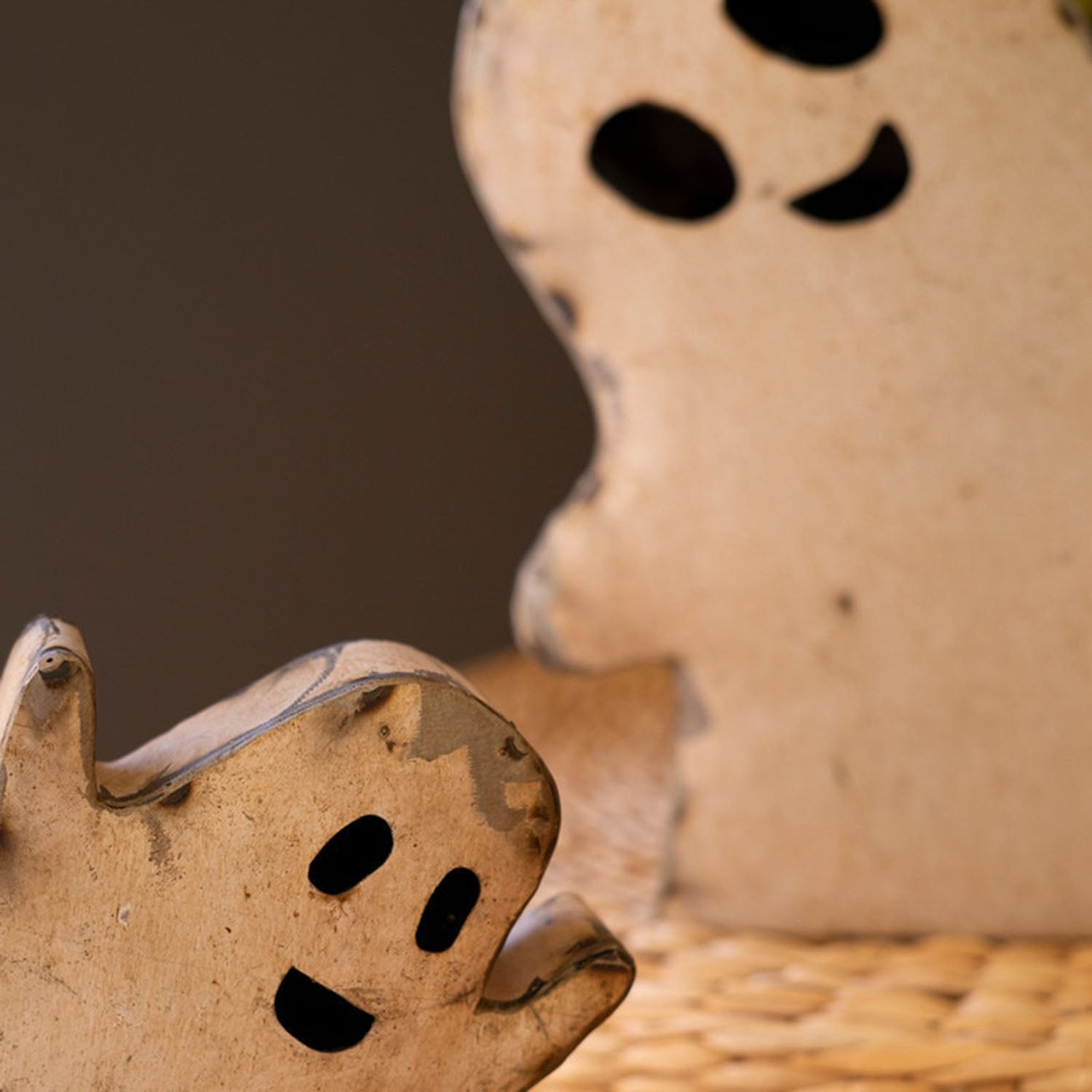 Recycled Ghost Sculpture Set of 2