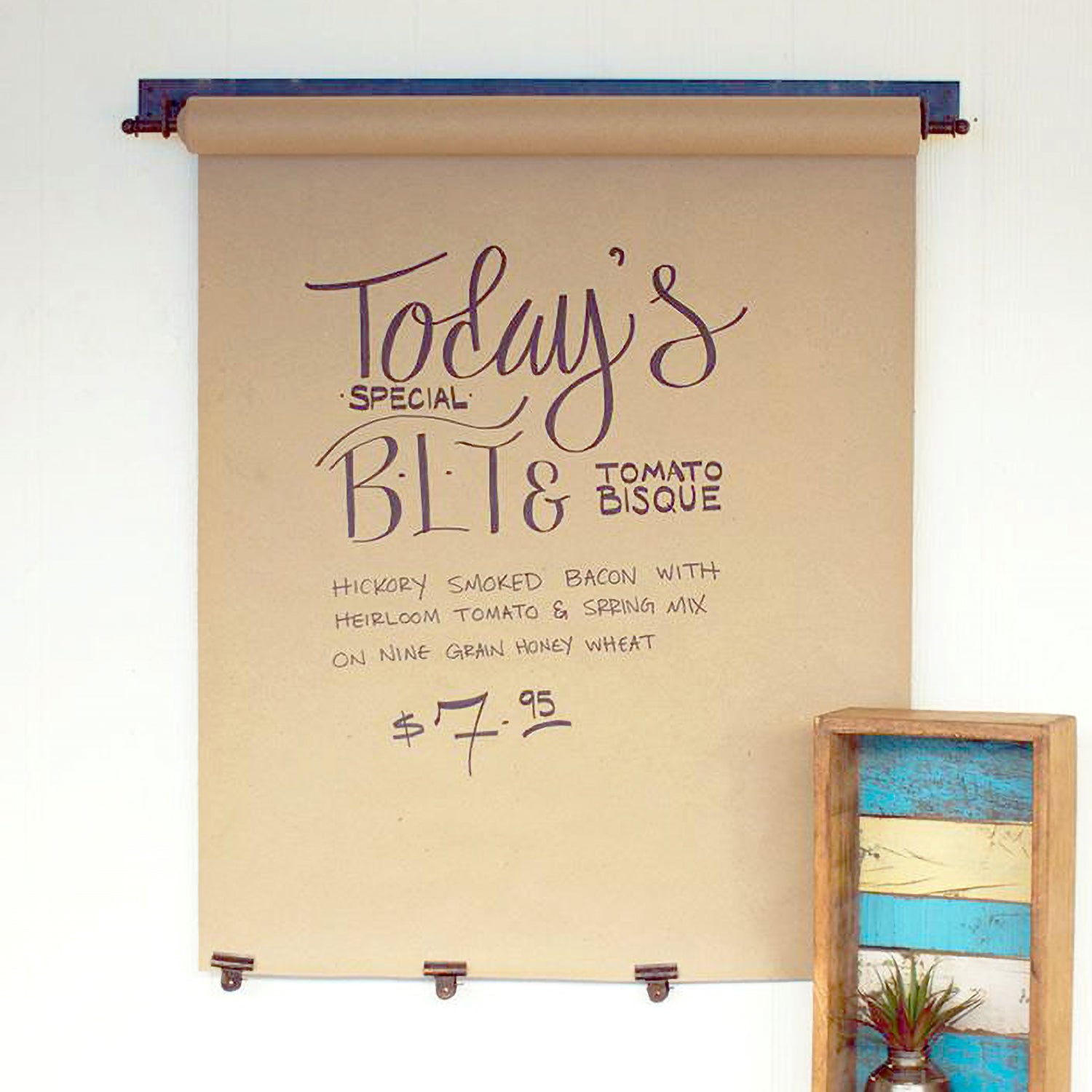 Hanging Note Roll Paynes Gray