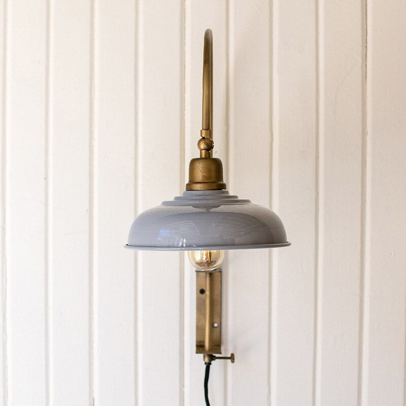 Vintage Gray Wall Sconce