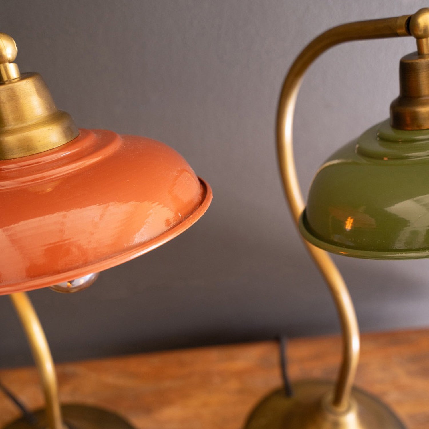 Antique Brass Table Lamp