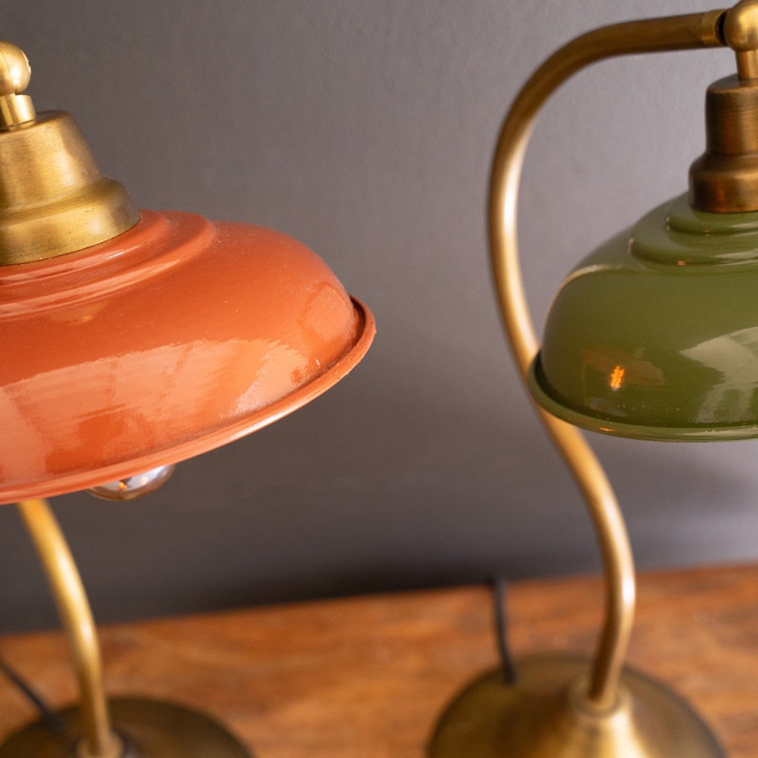 Antique Brass Table Lamp