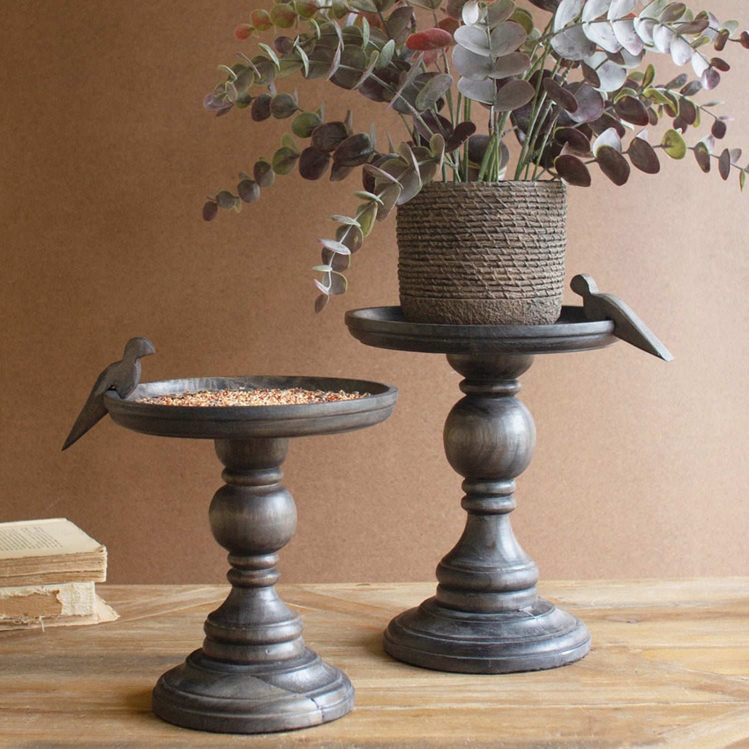 Wooden Display Stand Set of 2