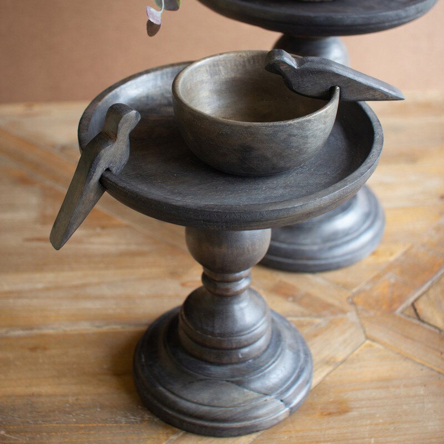 Wooden Display Stand Set of 2