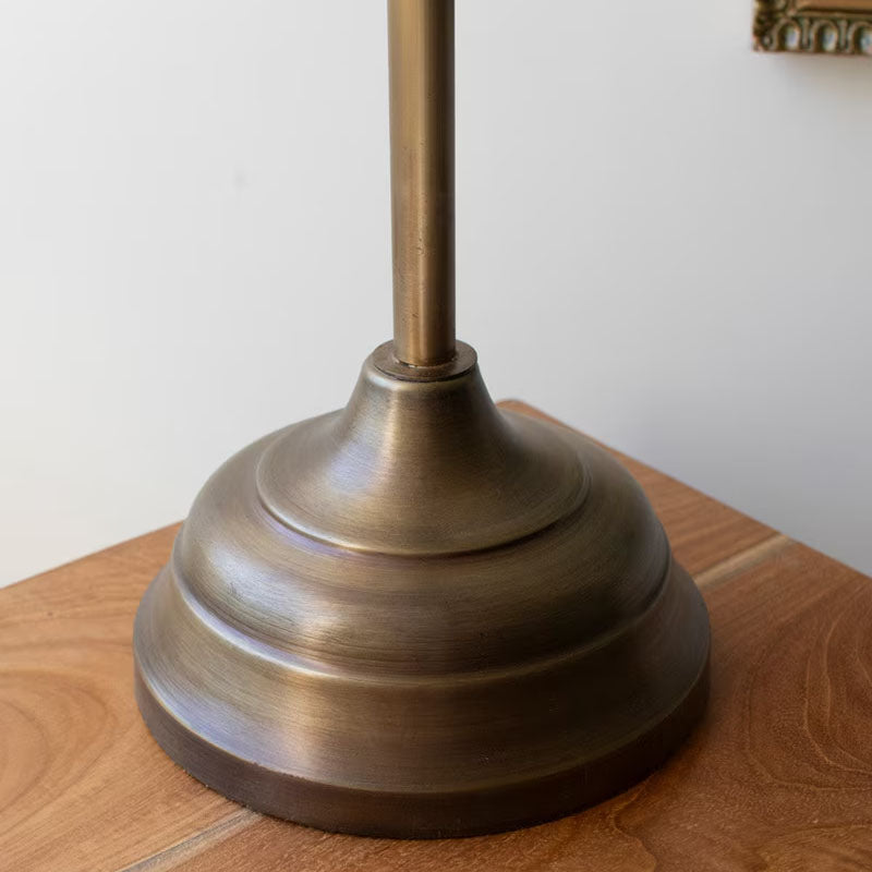 Antique Gold Tall Table Lamp