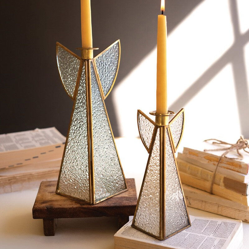 Angel Candleholder Set of 2