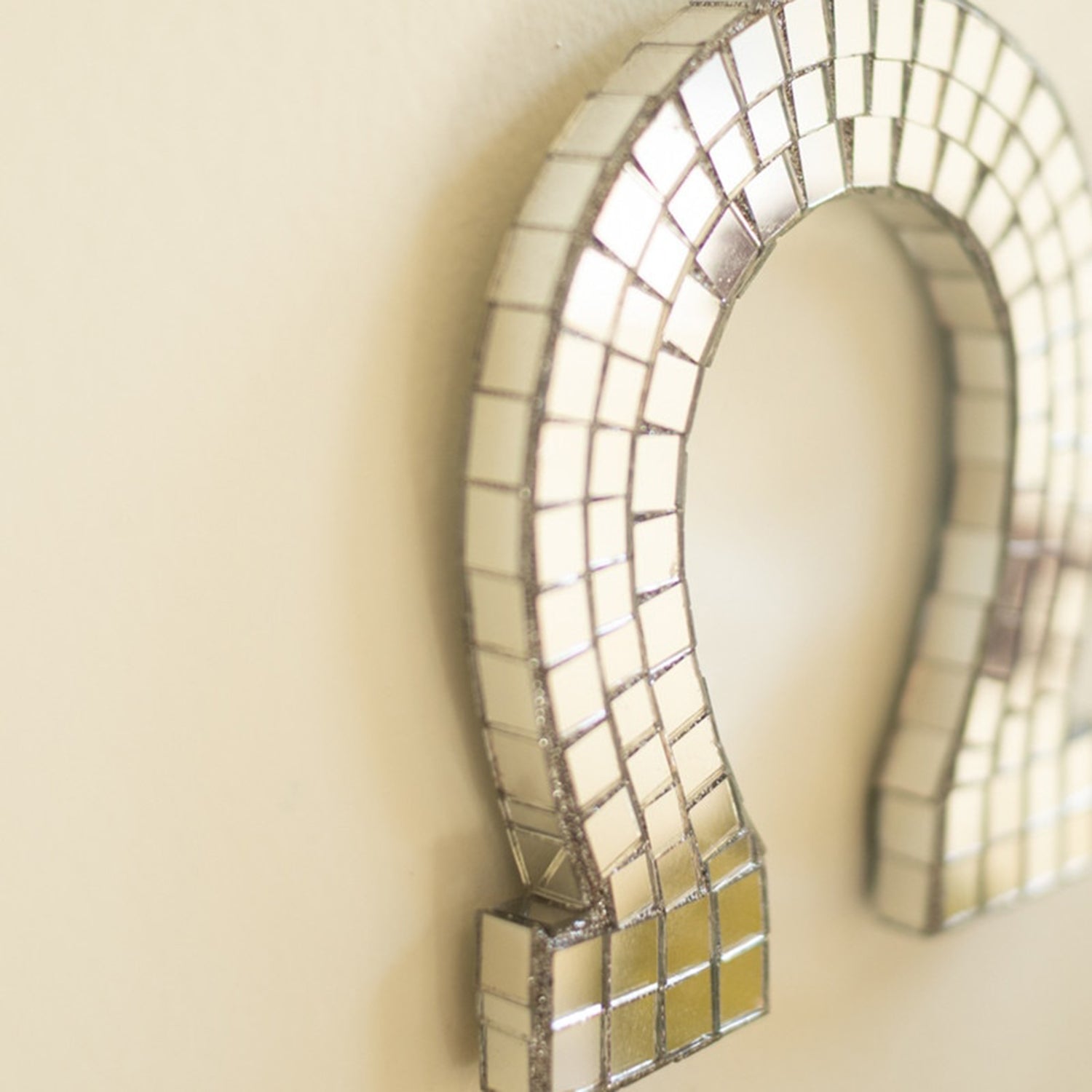 Disco Mirror Horseshoe Set of 3