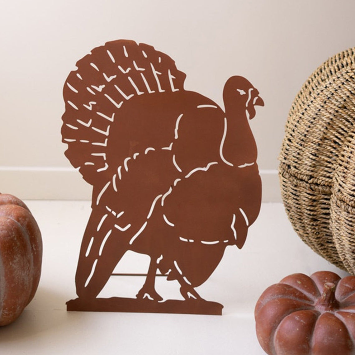 Rustic Thanksgivng Turkey Stand