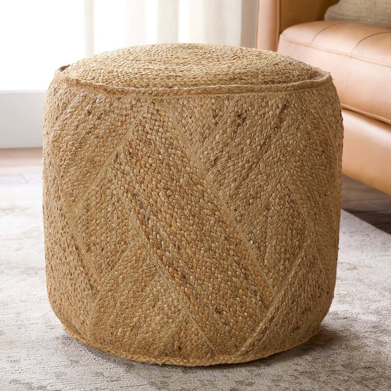 Label J by Jaipur Living Nadal Lenore Pouf