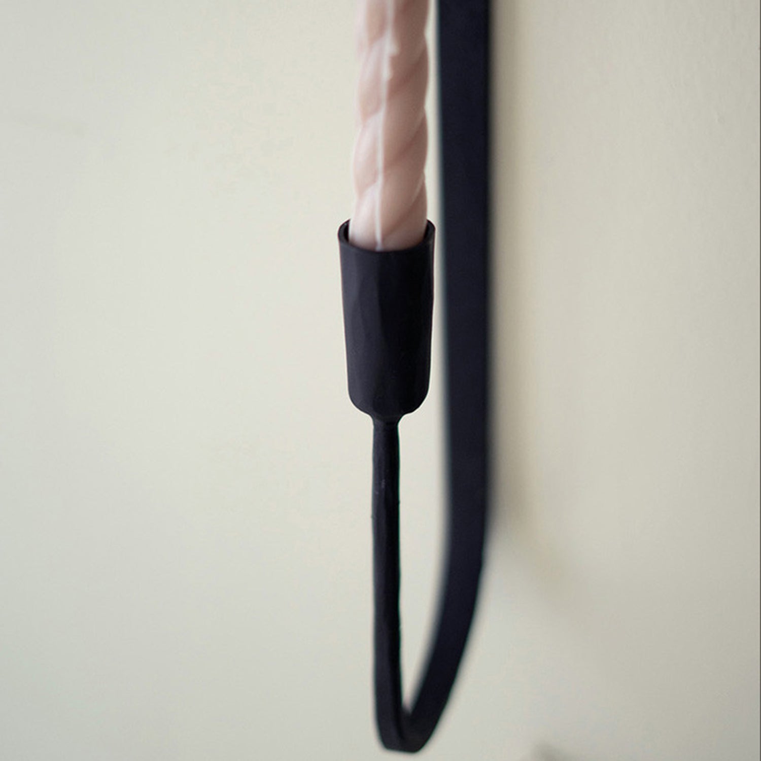 Forged Iron Single Taper Wall Sconce Set of 2