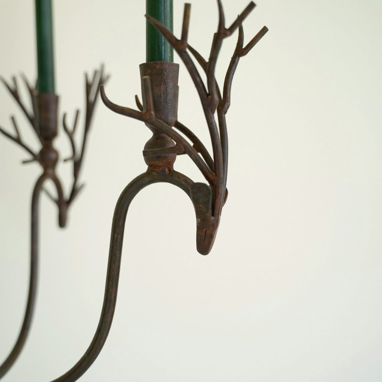 Rustic  Deer Candelabra