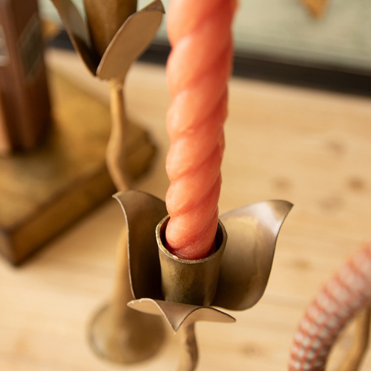 Tulips Taper Candle Holder Set of 3