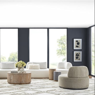 Vanguard Furniture Nest Itilia Camel/Summit Ottoman
