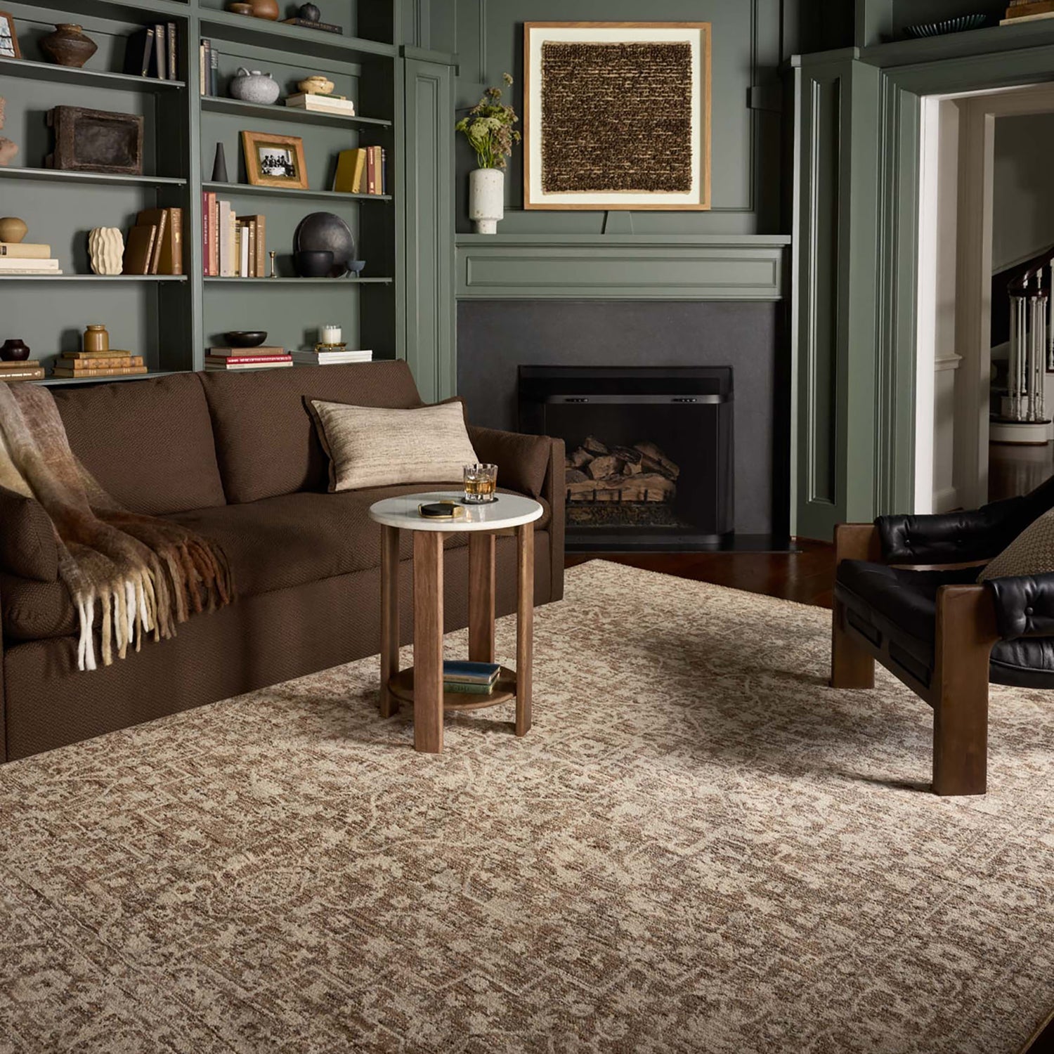 Loloi Newman Callum Power Loomed Rug | Paynes Gray