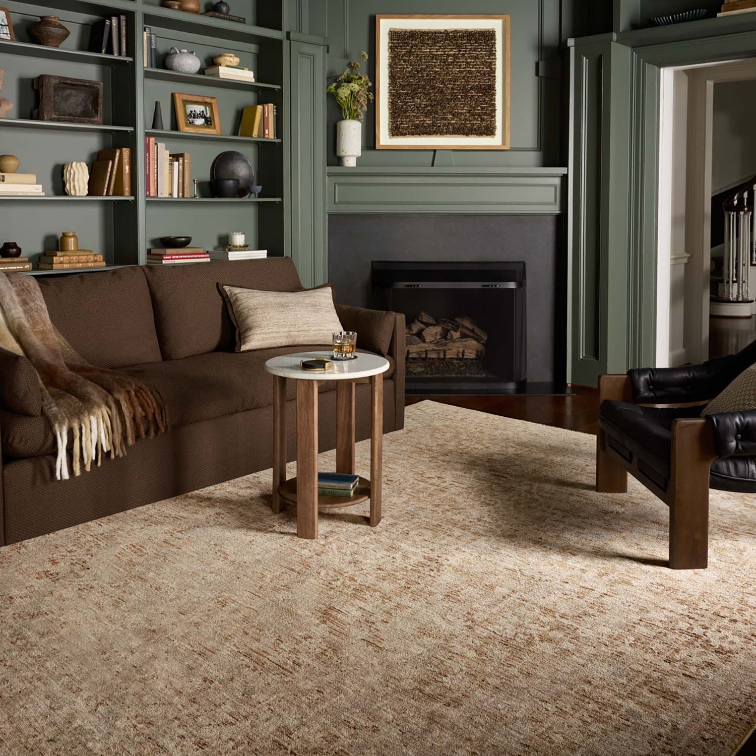 Loloi Newman Callum Power Loomed Rug | Paynes Gray
