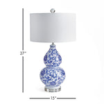 Ming Floral Table Lamp