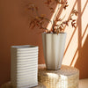 Paper Mache Fluted Vase