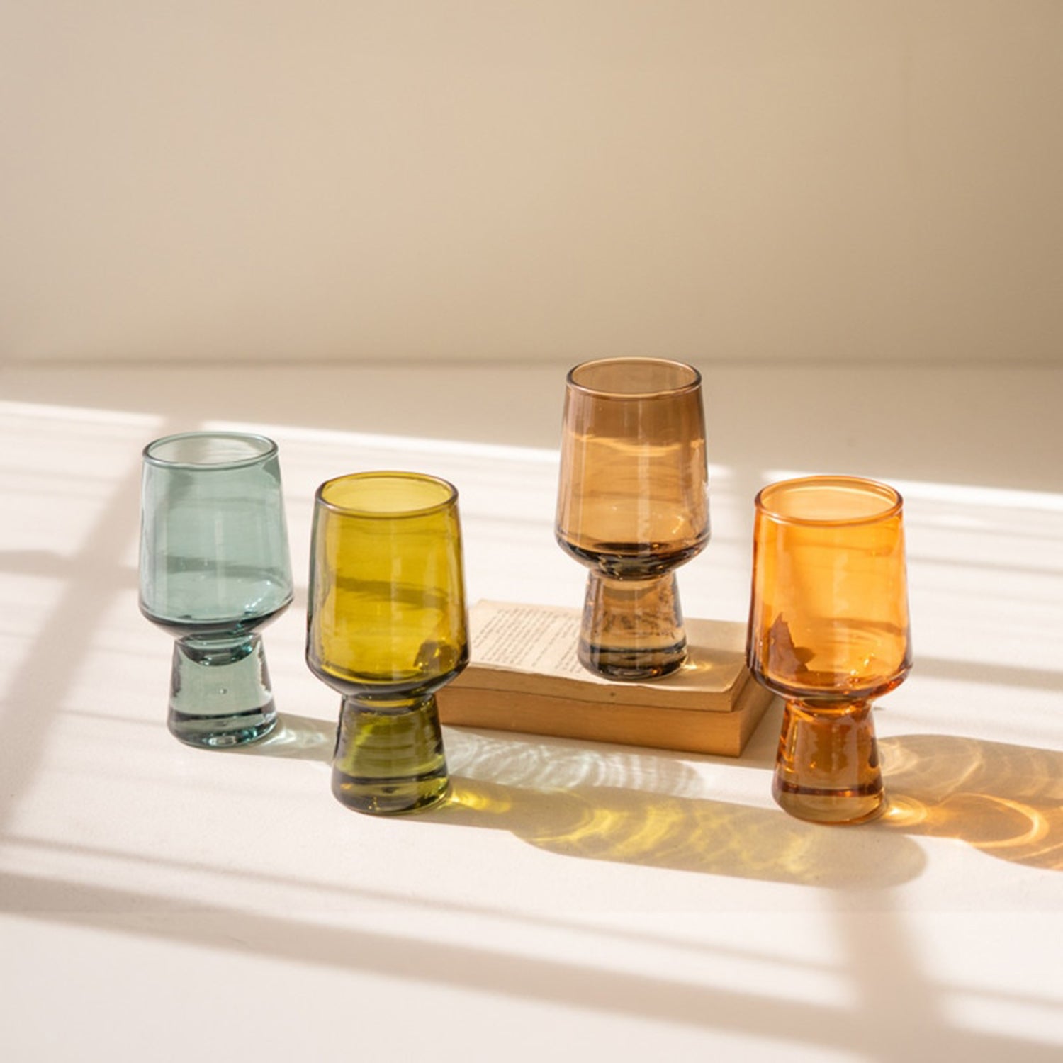 Solid Base Tumbler Set of 4