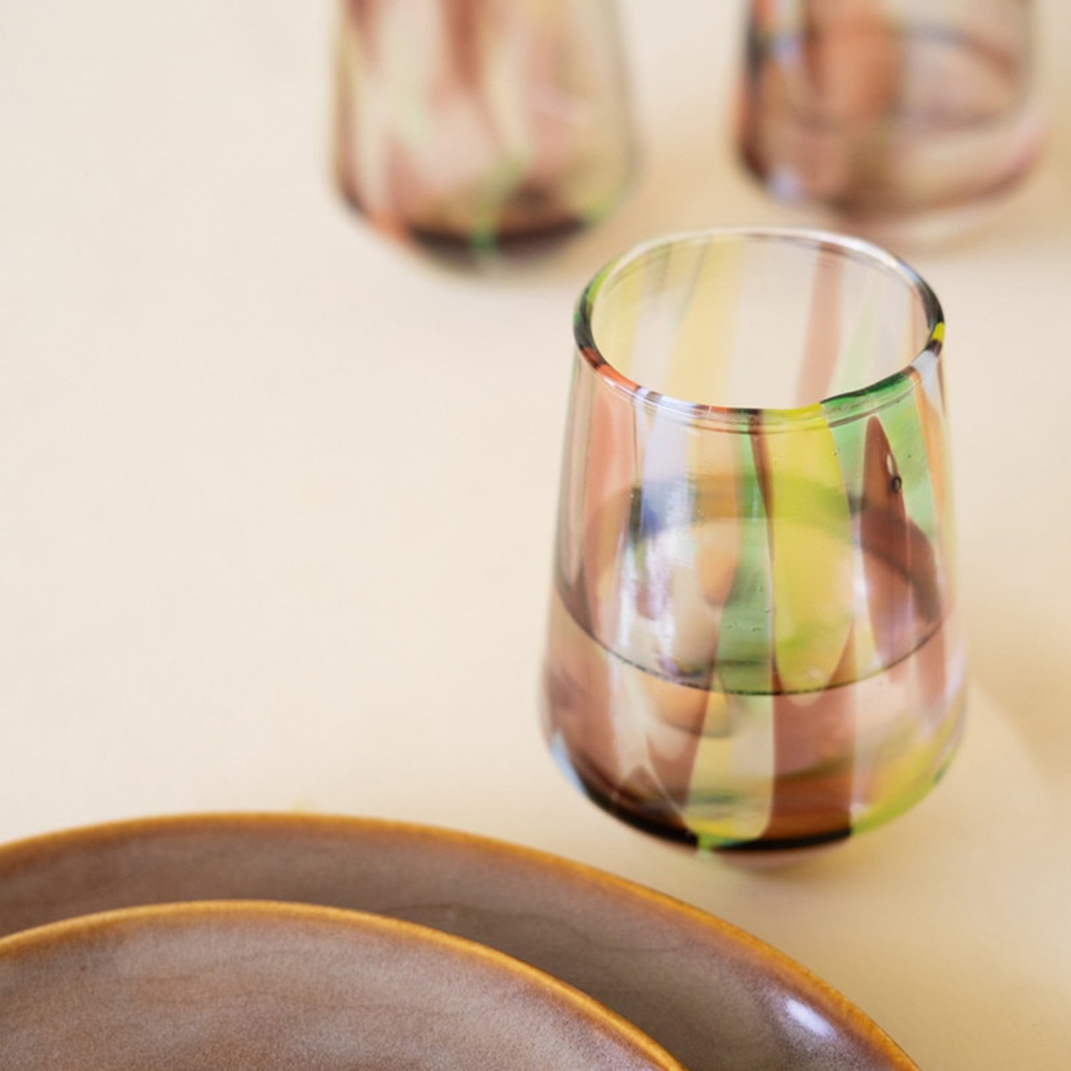 Tapered Glass Tumbler Set of 6