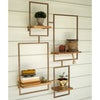 Iron & Wood Wall Shelf