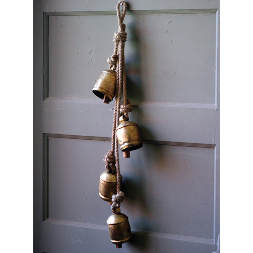 Rustic Hanging Bell Accent
