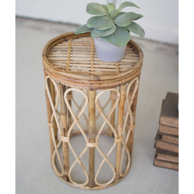 Cane Accent Table