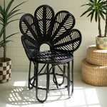 Flower Cane Accent Chair