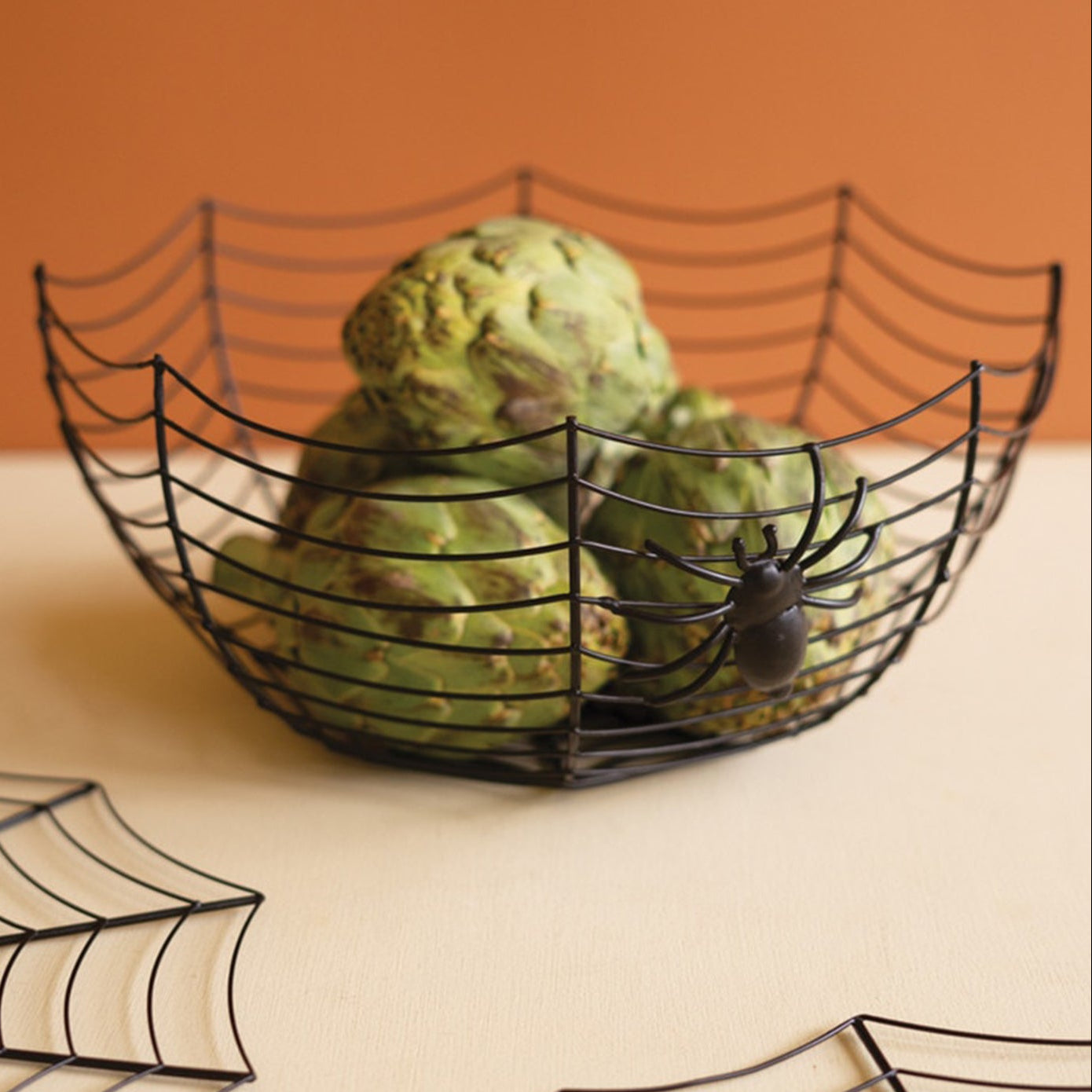 Halloween Bowl with Spider