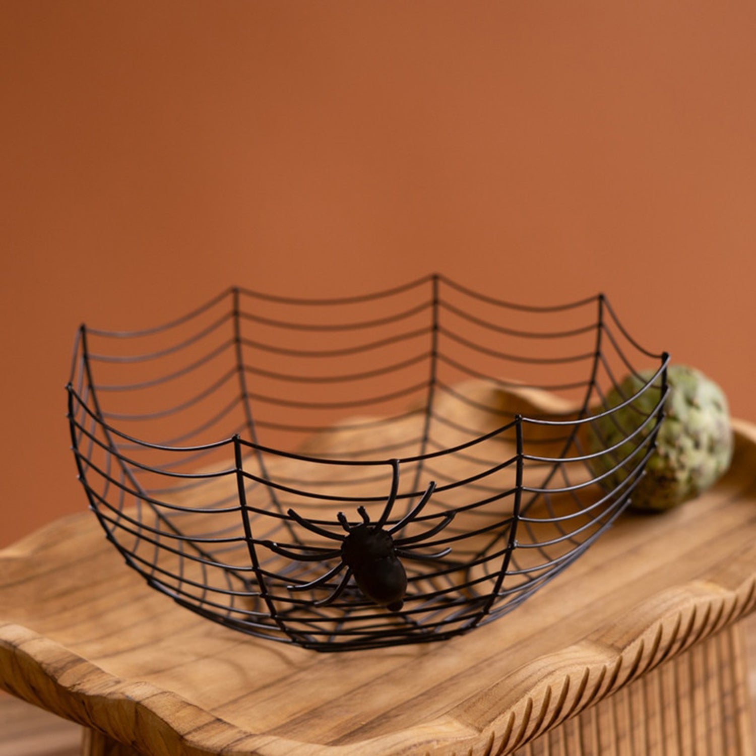 Halloween Bowl with Spider