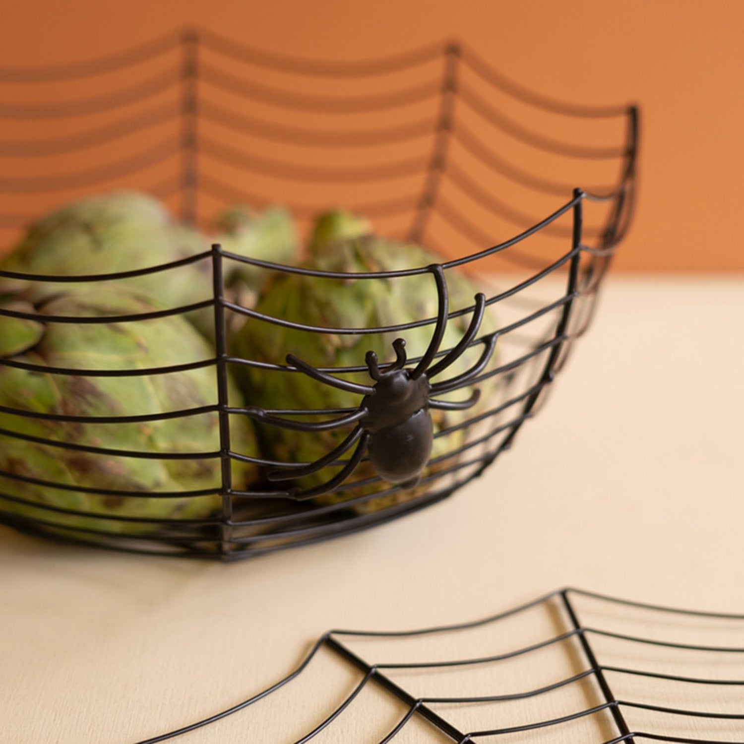 Halloween Bowl with Spider