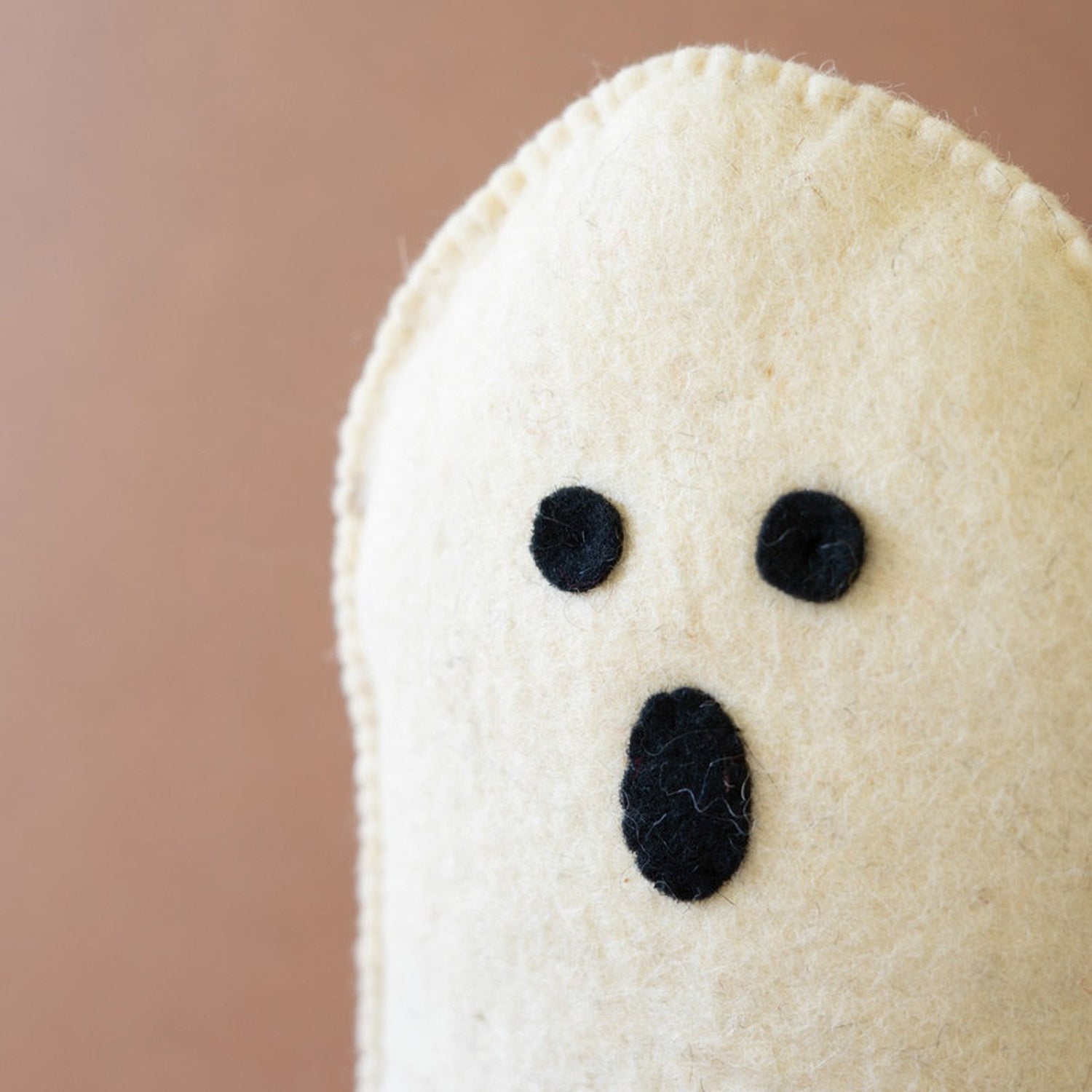 Halloween Felt Ghost on Base