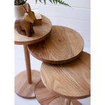 Acacia Round Side Table Set of 3