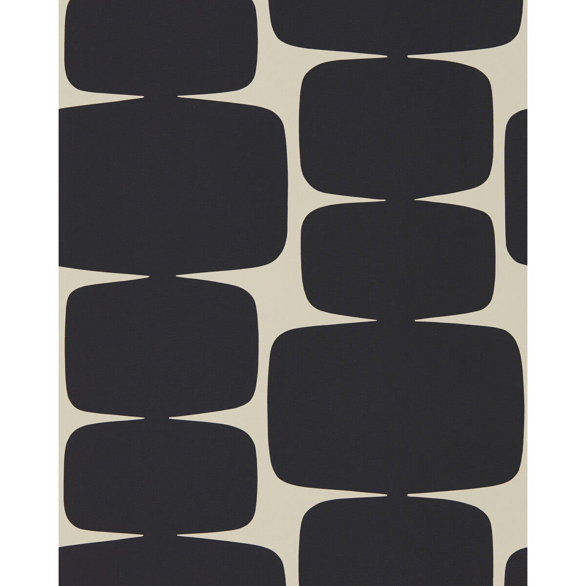 Scion x Kravet Lohko Wp Liquorice Wallpaper