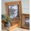 Recycled Wood Photo Frame Set of 2