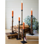 Spindle Taper Candle Stick Set of 5