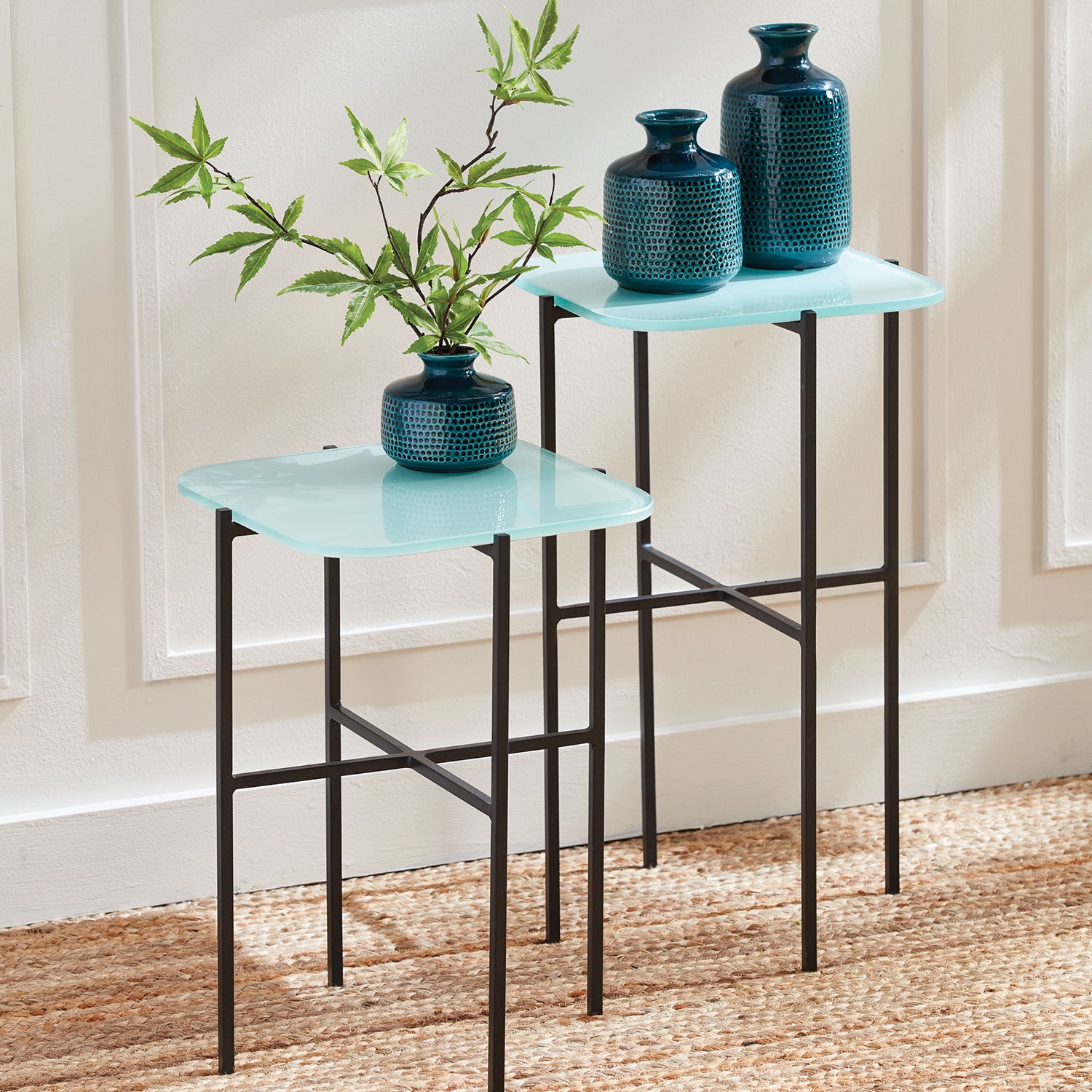 Kenzie Square Table Set of 2