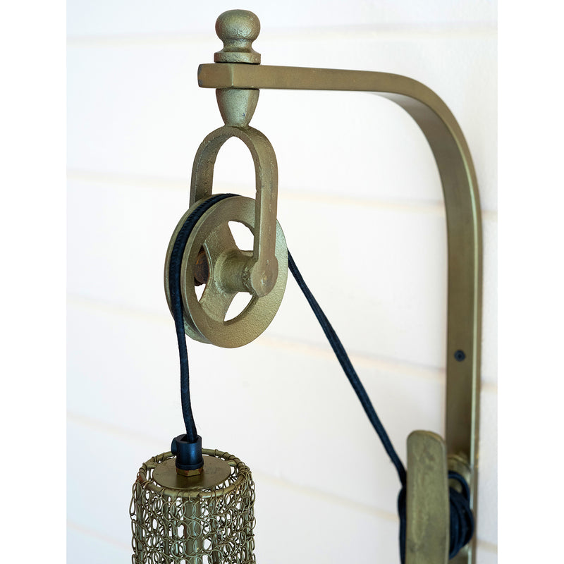 Pulley Wall Sconce