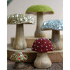 Mosaic Top Mushroom Set of 5